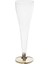 Şampanya Bardağı Metalize Altın Ayaklı 120 ml - 6 Adet 1