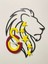 5 Yıldızlı Galatasaray Aslan Duvar Figürü 1