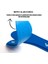 Memory Foam Ortapedik Yastıklı M800 Model Tabanlık Mavi 3