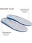 Memory Foam Ortapedik Yastıklı 100 Model Tabanlık Gri 1