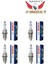 Buji Takım 4 Adet FR6LII330X Honda Accord 2003-2007 K24 2.4cc Doble Iruidyum 1