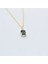 Gümüş Kolye - 925 Ayar Gümüş Kolye -1.3ct Mistik Topaz Aleksantrıt Oval Taşlı Pırlanta Montürü Nano Has Taşlı Gümüş Kolye-Hediye 925 Ayar Gümüş Kolye 5