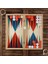 Yapımı Huş Marin Kontrplak Renk Şeritli Modern Tavla Seti - 25X48X6,5 Cm, Özel Cilalı, Turuncu ve Beyaz Pullar 3