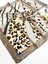 Sura İpek Eşarp 8585230 - 351 47811 Yeşil Leopar Desen 1
