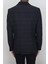 Fistan Store Erkek Siyah Ekose Kareli Italyan Kesim Dar Kalıp Çift Düğme Kışlık Blazer Ceket 5