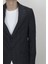Fistan Store Erkek Füme Ekose Kareli Italyan Kesim Dar Kalıp Çift Düğme Kışlık Blazer Ceket 3
