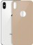 iPhone X/xs Uyumlu Tam Kaplayan Temperli Arka Koruyucu Cam (Gold) 1