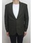 Fistan Store Erkek Haki Yeşil Düz Spor Kesim Normal Kalıp Çift Düğme Çift Yırtmaçlı Blazer Ceket 2