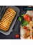 3'ü 1 Arada Waffle ve Sandviç Makinesi, Çıkarılabilir Yapışmaz Plaka, 1200W Güç, Paslanmaz Çelik 2