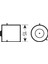 12 Volt 21W Turuncu Sinyal Ampulu BAU15S 63217160791 2