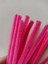 100'LÜ Koyu Pembe Renkli Şönil, Eğitici Şönil Seti, Tüylü Tel, 30 cm 6mm 3
