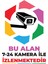 Sac Levha 7/24 Bu Alan Kamera Ile Izlenmektedir - Uyarı Levhası 1
