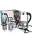 Sıcaklık Ayarlı Cam Su Isıtıcısı ve Çaydanlık Aparatı - 1,7 LITRE,2400W,PASLANMAZ Çelik 2