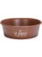 Yavru Köpek Mama Su Kabı, Paslanmaz Çelik, Kaymaz Taban, Kiremit, 16CM, 940ML 1