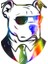 Hologram Köpek3 Model Sticker – Işık Vurunca Renk Değiştirir – Modifiye Dekarasyon Sticker Araç % Kask Uyumlu,düz ve Prüszsüz Yüzeyler Için(Meristeed) 2
