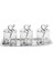 Gümüş Tepsili 3lü Kavanoz St 35X14X13CM P341.379339 1