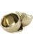 Gold Coconut 2 Bölmeli Dek Metal Kase 24X12CM P102.395537 1