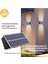 6 Led’li Güneş Enerjili Çift Taraflı Aplik – Bahçe ve Duvar Aydınlatması 1