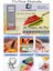Alex Schoeller Çok Amaçlı Sanatsal Blok 35X50 200 gr 15 Yaprak Artdeco 75 ml Akrilik Boya 6 Renk Plastik Spatula Fırça 2