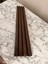 60 cm Koyu Meşe Ahşap Konik Ayak – 4'lü Set | Masa, Sandalye, Sehpa Ayağı | Metal Bağlantı Aparatları ve Vidalar Dahil 5
