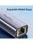Type-C 1000MBPS Gigabit Ethernet Adaptörü Pc, Mac, Konsol, Tv Box Uyumlu 2