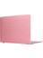 Macbook Air M1 Kılıf 13 Inç Mat Buzlu Flu (Touchıd'li M1 Air) A2337 A2179 A1932 ile Uyumlu Pembe 3