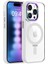 Labs iPhone 15 Pro Max Ile Uyumlu Bumpermag Kılıf (Beyaz) 1