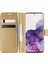 Samsung Galaxy S20 Için Kılıf Delux Leather Wallet Gold [galaxy S20 ile Uyumlu Kılıf - Gold] 1