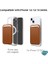 Kılıf Apple iPhone 15 Pro Için Leather Wallet Magsafe Mor [iphone 15 Pro ile Uyumlu Kılıf - Mor] 3