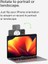 Mac Dizüstü Bilgisayarlar Için Magsafe iPhone Tutucu; Kamera Aktarma Fonksiyonlarının Kullanımı Için Kolay Manyetik Sabitleme, iPhone 16, Plus, Pro, Pro Max, 15/14/13/12 ile Uyumlu, Beyaz 3