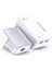 Wlan Powerline Adaptör Seti TL-WPA4220 Kit (Wlan 300 Mbit/s, AV600 Powerline, Wifi Clone, 3 Lan Bağlantı Noktası, Tak ve Çalıştır, Tüm Powerline Adaptörleriyle Uyumlu, Akış Için Ideal) Beyaz 1