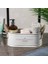 Metal Ip Kulplu Baton Metal Banyo Düzenleyici, Banyo Organizeri (For Beautiful Bathrooms Organizer Baskı) LN1207B 3