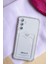 Samsung Galaxy A15 Kılıf Kartlıklı Köşe Koruma Tasarımlı Renkli Şeffaf K-Kart Kılıf (Şeffaf) 1