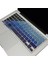 Macbook Air Pro Klavye Koruyucu (Türkçe Q) Ombre (Eski USB Li Model 2008/2017 Yılı) ile Uyumlu Lacivert Mavi 1