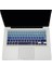 Macbook Air Pro Klavye Koruyucu (Türkçe Q) Ombre (Eski USB Li Model 2008/2017 Yılı) ile Uyumlu Lacivert Mavi 3