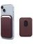 Kılıf Apple iPhone 15 Için Leather Wallet Magsafe Mor [iphone 15 ile Uyumlu Kılıf - Mor] 1