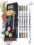 Calli.brush Kalem Set 5 Pcs. Metallic 1