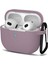 Airpods 3 ile Uyumlu Dışı Pürüzsüz Silikon Içi Kadife Cihazı Tam Saran ve Zamanla Bollaşma Yapmayan Silikon Kılıf (Gül Kurusu) 1