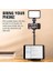 Mini Montaj - 64 Cm/25,2 Inçe Kadar Uzatılabilir, Tamamen Ayarlanabilir, Soğuk Ayakkabı Montajlı Telefon Tutacağı, Cihaz Yuvası, Kameralar, Işıklar, Mikrofon ve Daha Fazlası Için 1/4 Inç Iplik 3