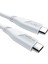 - Usb-C Kablosu, USB 2.0 - 1 M (Usb-C - Usb-C, Veri Kablosu/şarj Kablosu, Güç Dağıtımı ile 480 Mbit/s ve 100 W'a Kadar Şarj Akımı/pd 3, Entegre Çip, Beyaz) 1