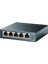 TL-SG105 5 Bağlantı Noktalı Gigabit Ağ Anahtarı (Tam Dupleks Modda 2000 Mbit/s'ye Kadar, Korumalı Rj-45 Bağlantı Noktası, Metal Gövde, Igmp Gözetleme, Yönetilmez, Fansız) Mavi Metalik 1