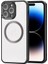 Polham iPhone 13 Pro Max Uyumlu Premium Buzlu Sert Kamera Koruyuculu Kılıf, Magsafe Uyumlu Kılıf 1