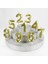 Vitrini 9 Dokuz Rakamlı Gold (Altın) Mum 6.5 cm 2