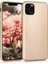 Matte Silicone Apple iPhone 11 Pro Max (6.5'') Kılıf Gold 2