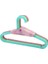 Hanger Plastik Çocuk Askısı, Elbise Askısı, Renkli Askı, Slim Askı (Standart, Adet, 8) 3