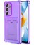 Samsung Galaxy S23 Fe Card Slot Shock Için Kılıf Lila [galaxy S23 Fe ile Uyumlu Kılıf - Lila] 1