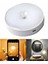 USB Şarjlı Hareket Sensörlü Otomatik 8 LED Aydınlatma Işık Mıknatıslı Koridor, Banyo, Dolap, Merdiven, Gece Lambası, Mutfak, Balkon Dekorasyonu, Amber Renk 4000K Günışığı Delme Gerektirmez (1) 1