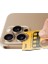 Labs iPhone 16 Pro Max / 16 Pro ile Uyumlu Titanyum 9h Lens Koruyucu (Gold Brown) 2