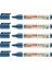 Ecoline Blue 1,5-3 Mm, 5 Adet, Kalıcı Markör, 21 Adet 1