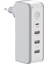 30 Watt PD18W Zaman Ayarlı USB Çıkışlı Priz 180 Derece Döndürülebilir Fiş Qc3.0 2.4A USB Çıkışlı M8J301TE 1
